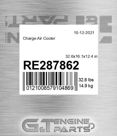 RE287862 Charge Air Cooler