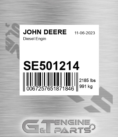 SE501214 Diesel Engin