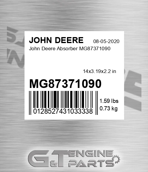 MG87371090 John Deere Absorber MG87371090