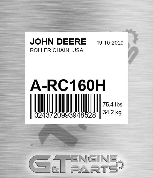 A-RC160H ROLLER CHAIN, USA