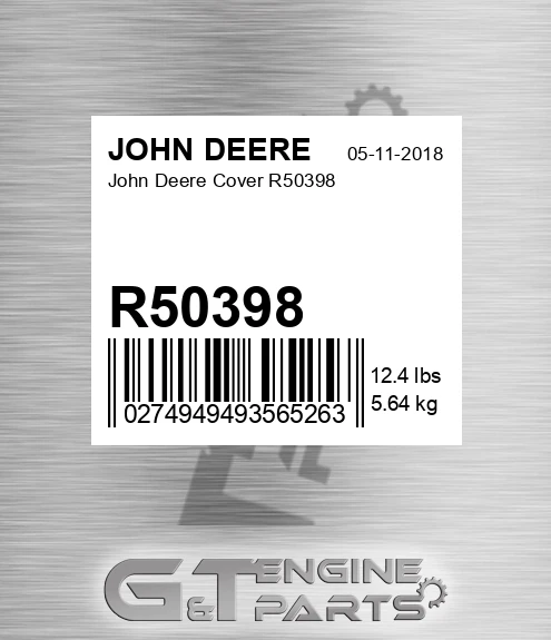 R50398 John Deere Cover R50398