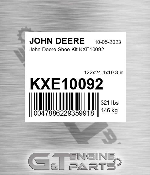 KXE10092 Shoe Kit