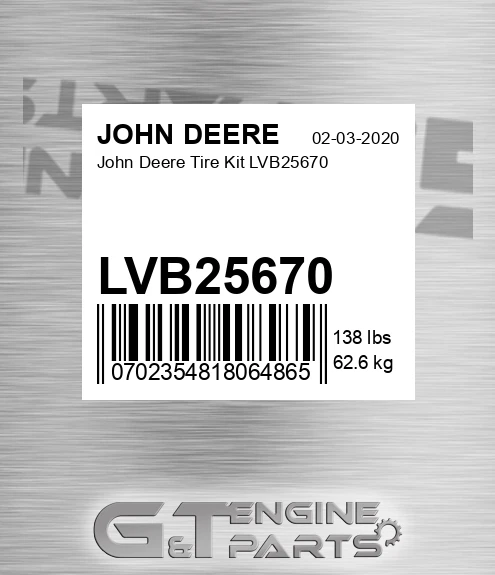LVB25670 Tire Kit