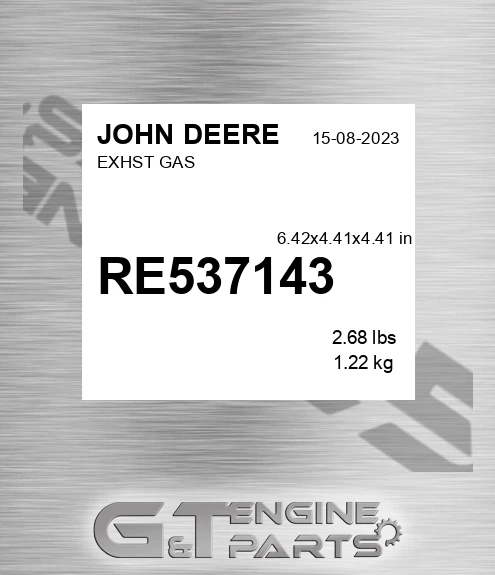 RE537143 EXHST GAS