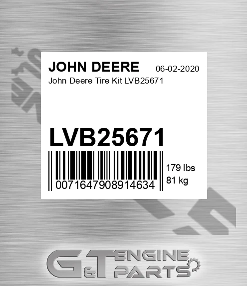 LVB25671 Tire Kit