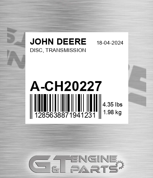 A-CH20227 DISC, TRANSMISSION