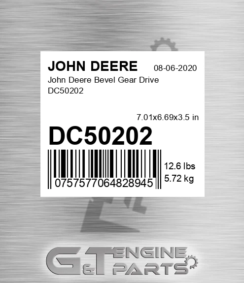 DC50202 Bevel Gear Drive