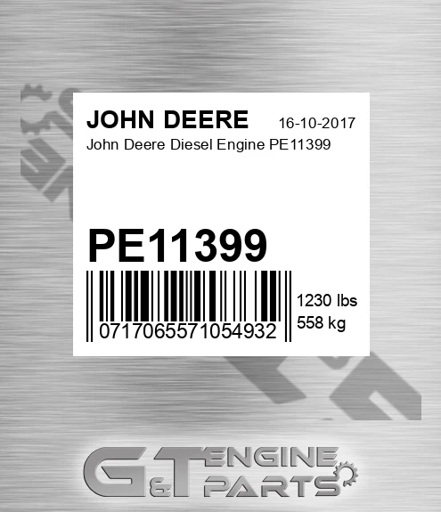 PE11399 Diesel Engine