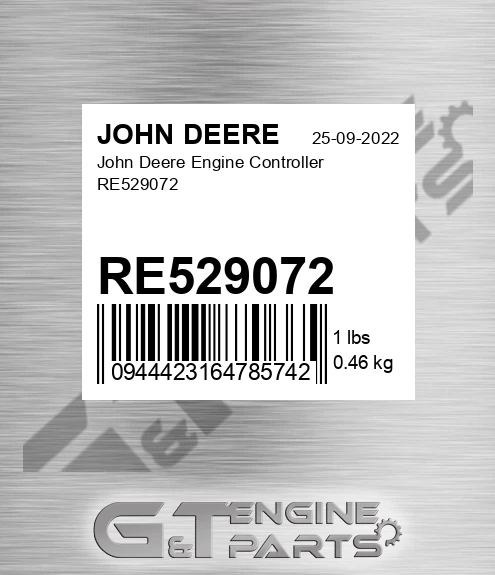 RE529072 John Deere Engine Controller RE529072