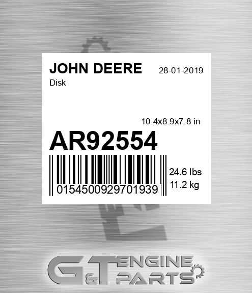 AR92554 Disk