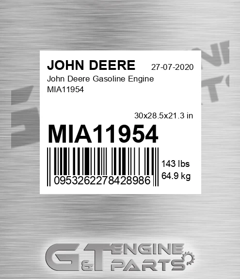 MIA11954 Gasoline Engine