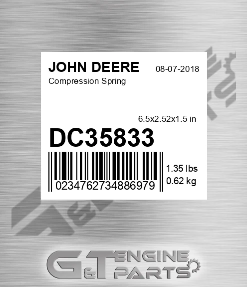 DC35833 Compression Spring