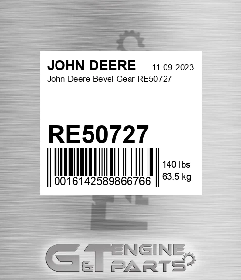 RE50727 John Deere Bevel Gear RE50727