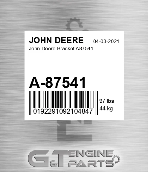 A-87541 John Deere Bracket A87541