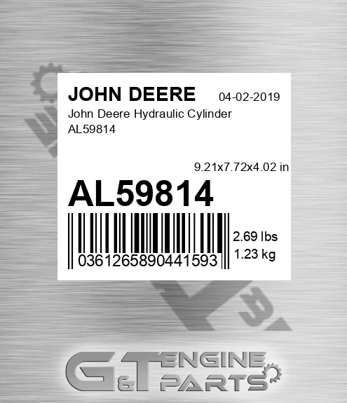AL59814 John Deere Hydraulic Cylinder AL59814
