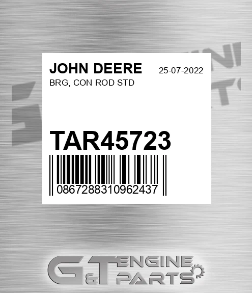 TAR45723 BRG, CON ROD STD
