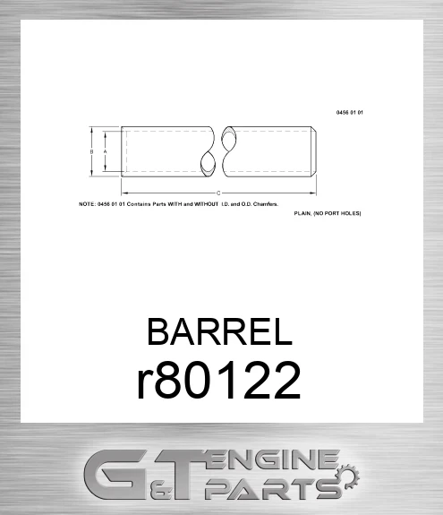 R80122 BARREL