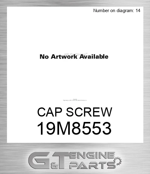 19M8553 CAP SCREW