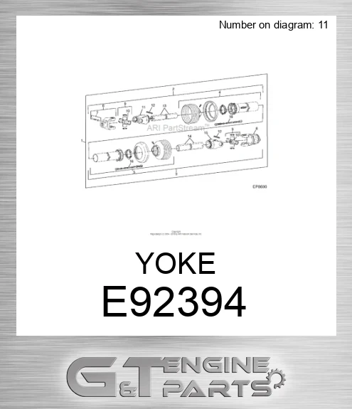 E92394 YOKE