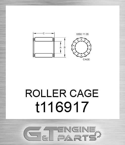T116917 ROLLER CAGE