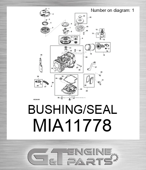 MIA11778 BUSHING/SEAL