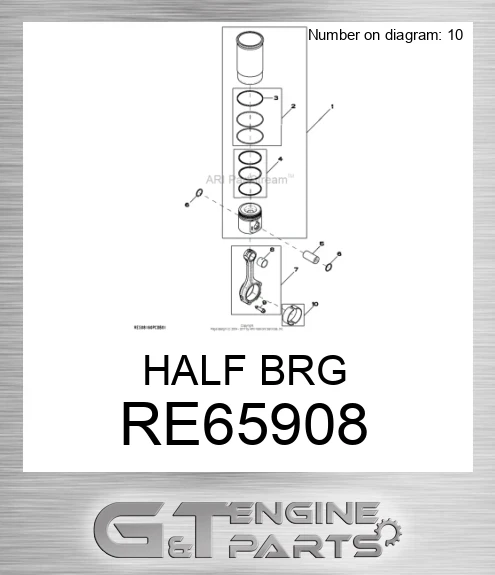 RE65908 HALF BRG