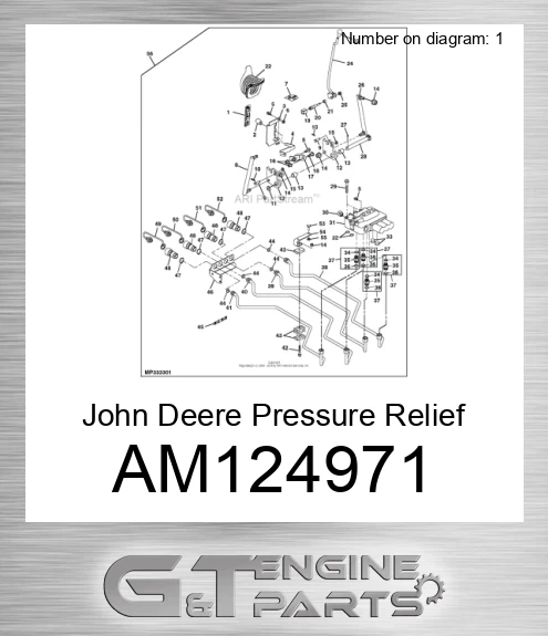 AM124971 Pressure Relief Valve