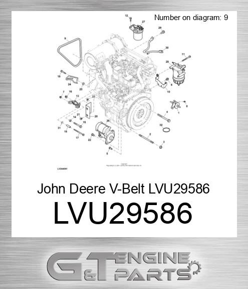 LVU29586 V-Belt