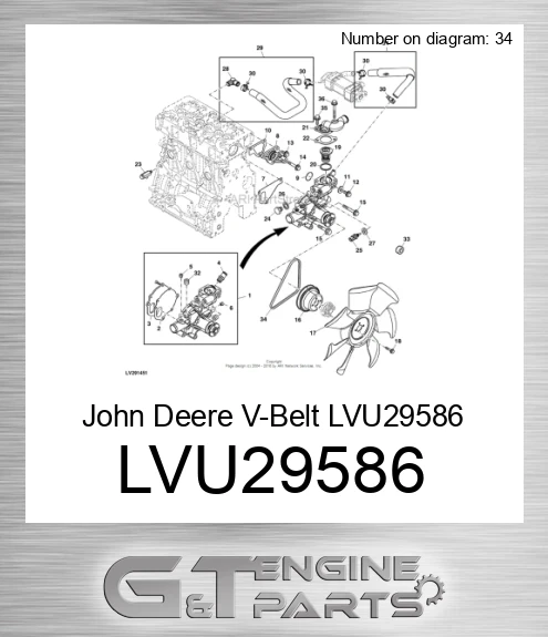 LVU29586 V-Belt