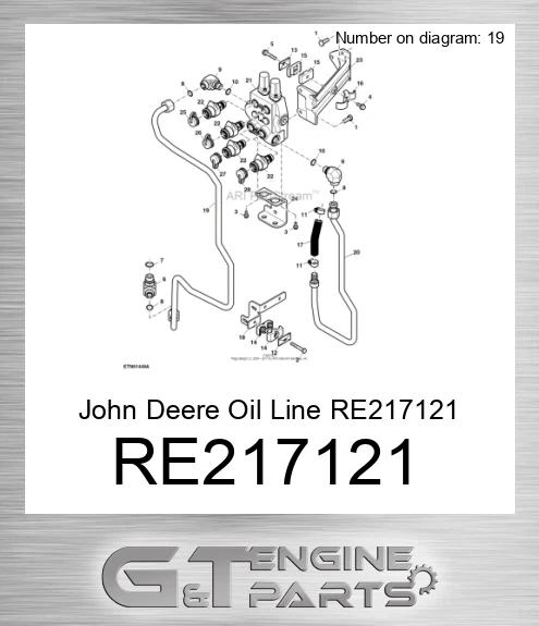 RE217121 Oil Line