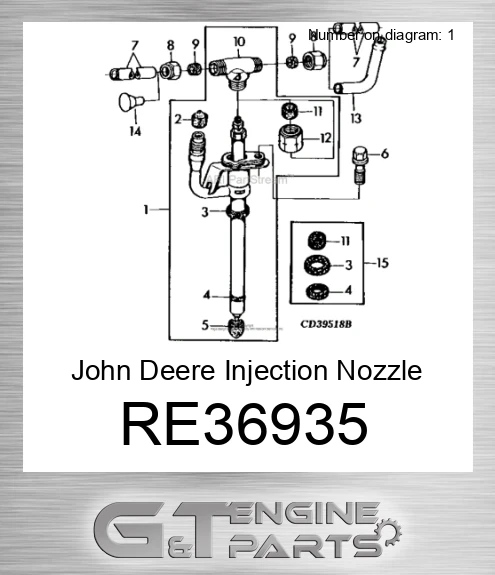 RE36935 Injection Nozzle