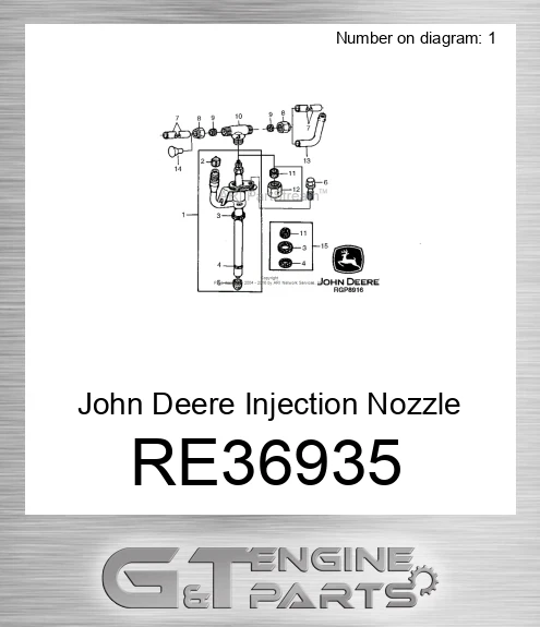 RE36935 Injection Nozzle