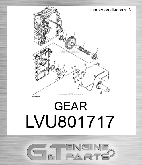 LVU801717 GEAR