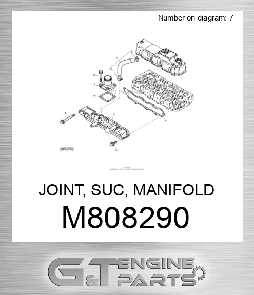 M808290 JOINT, SUC, MANIFOLD