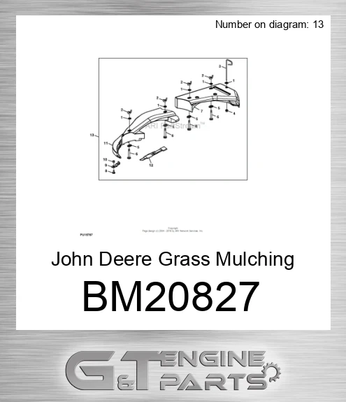 BM20827 Grass Mulching Attachment