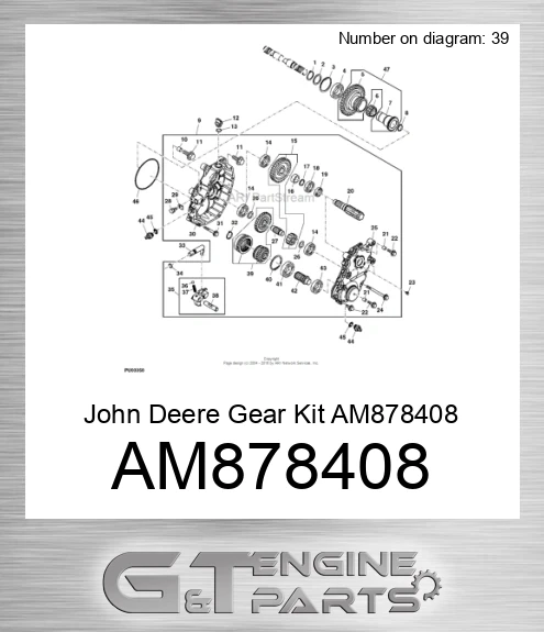 AM878408 Gear Kit