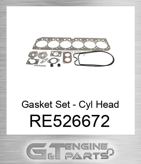 RE526672 Gasket Set - Cyl Head