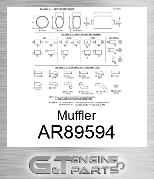 AR89594 Muffler