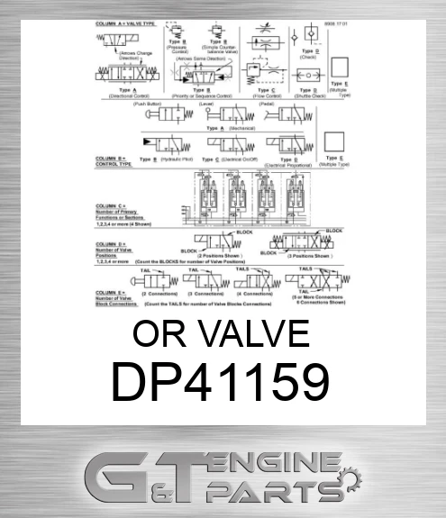 DP41159 OR VALVE