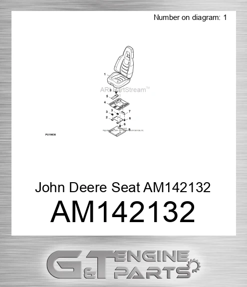 AM142132 Seat