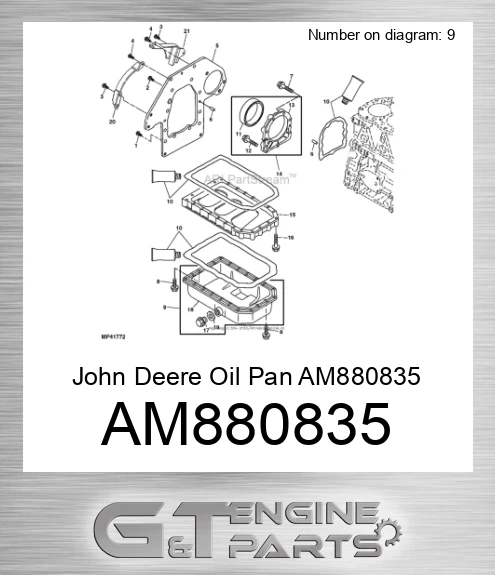 AM880835 Oil Pan