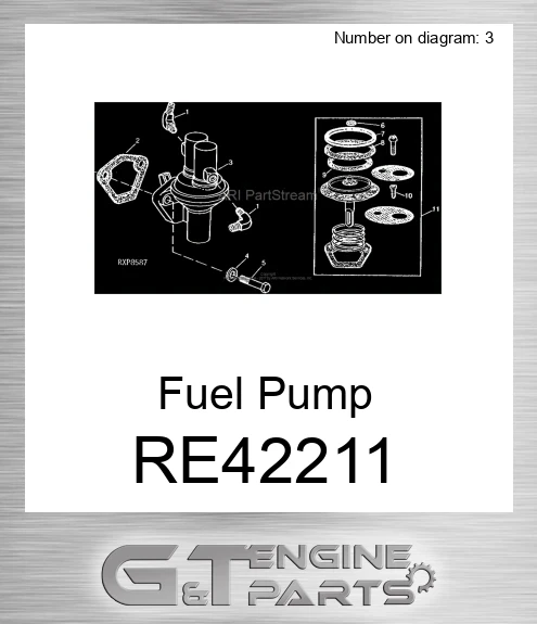 RE42211 Fuel Pump