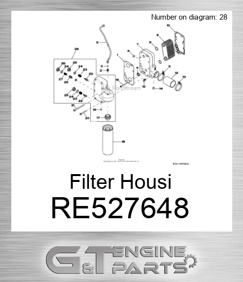 RE527648 Filter Housi