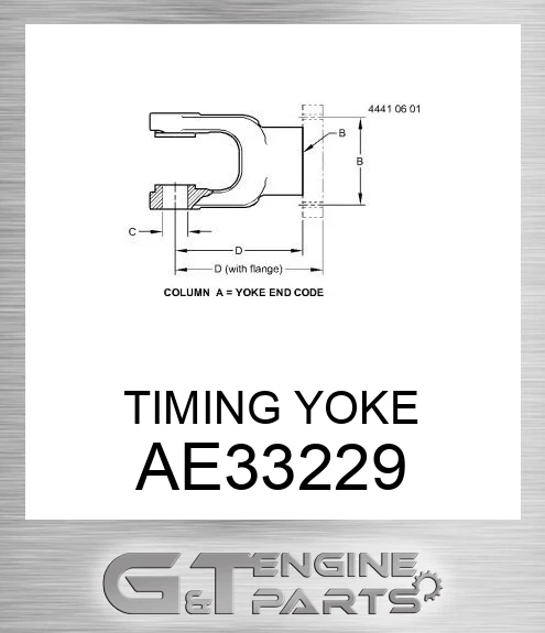 AE33229 TIMING YOKE