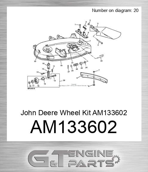 AM133602 Wheel Kit