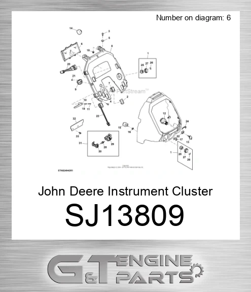 SJ13809 Instrument Cluster