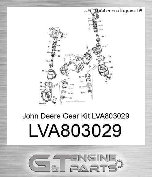 LVA803029 Gear Kit