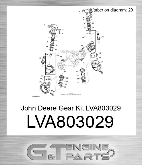 LVA803029 Gear Kit