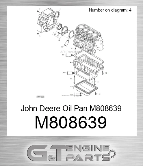 M808639 Oil Pan