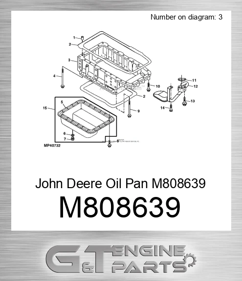 M808639 Oil Pan